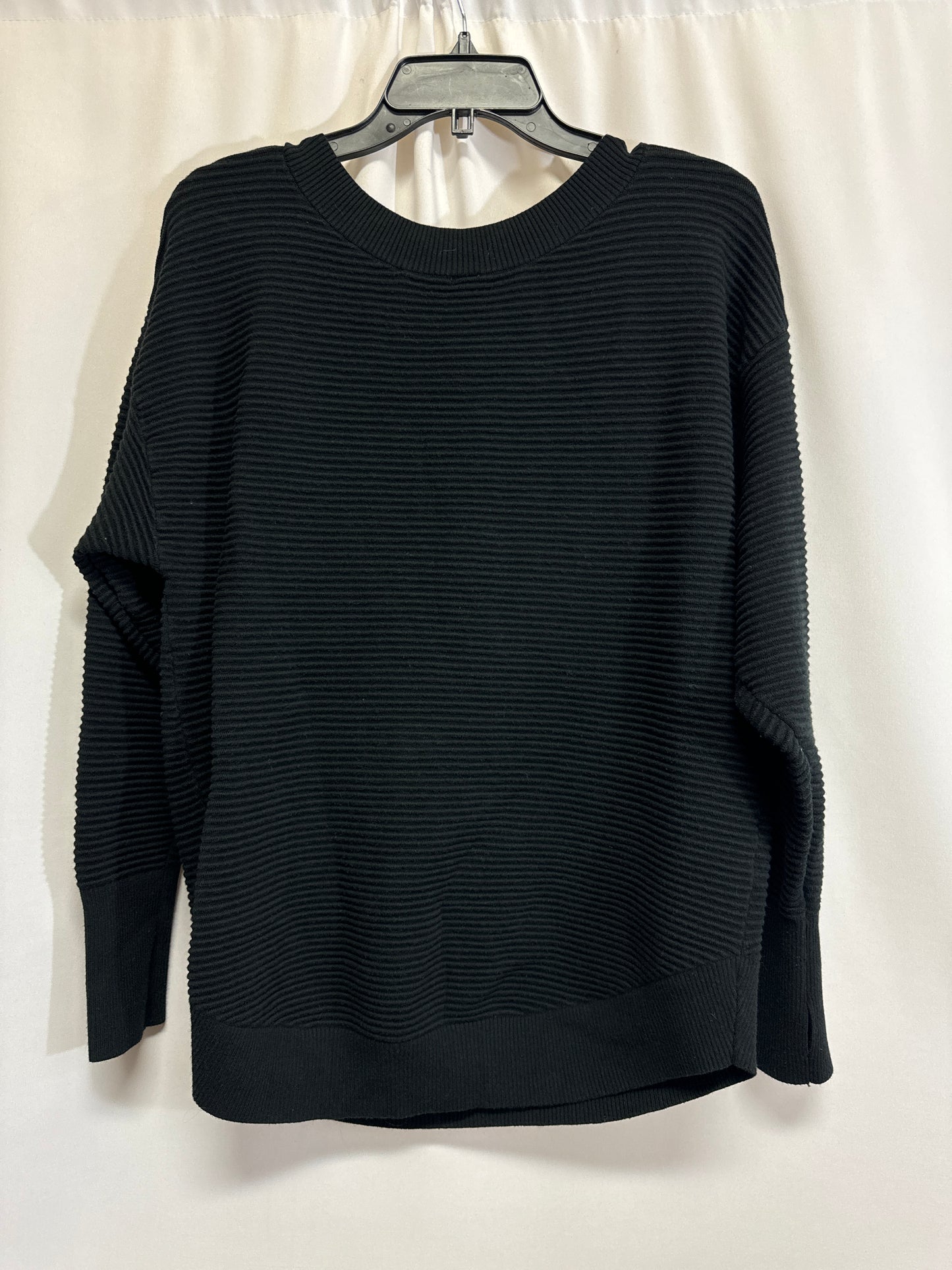 Top Long Sleeve By Aerie In Black, Size: M