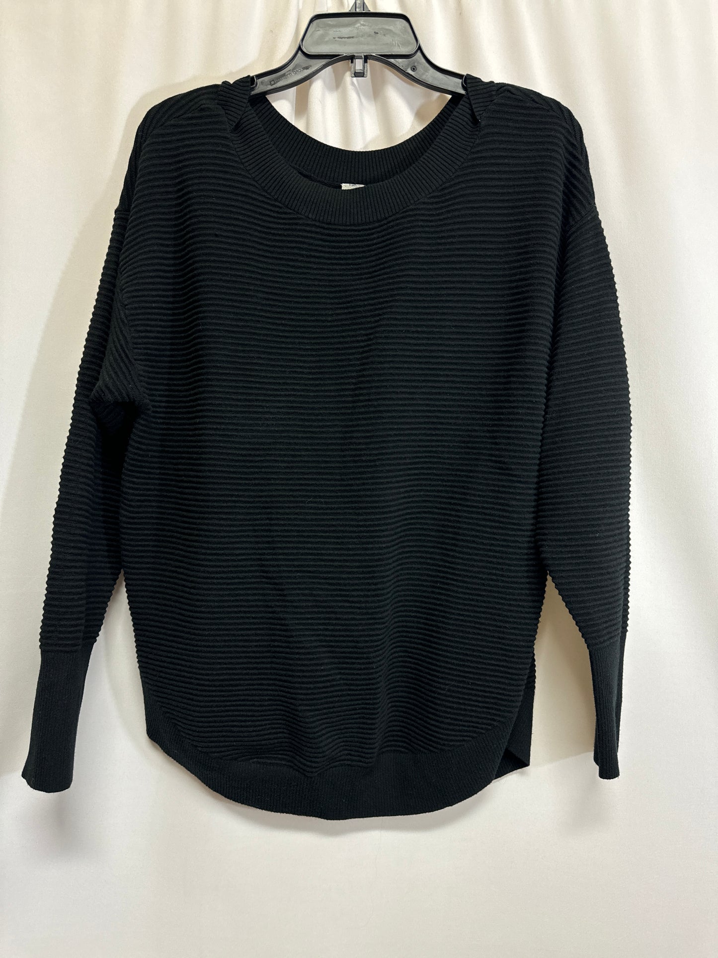 Top Long Sleeve By Aerie In Black, Size: M