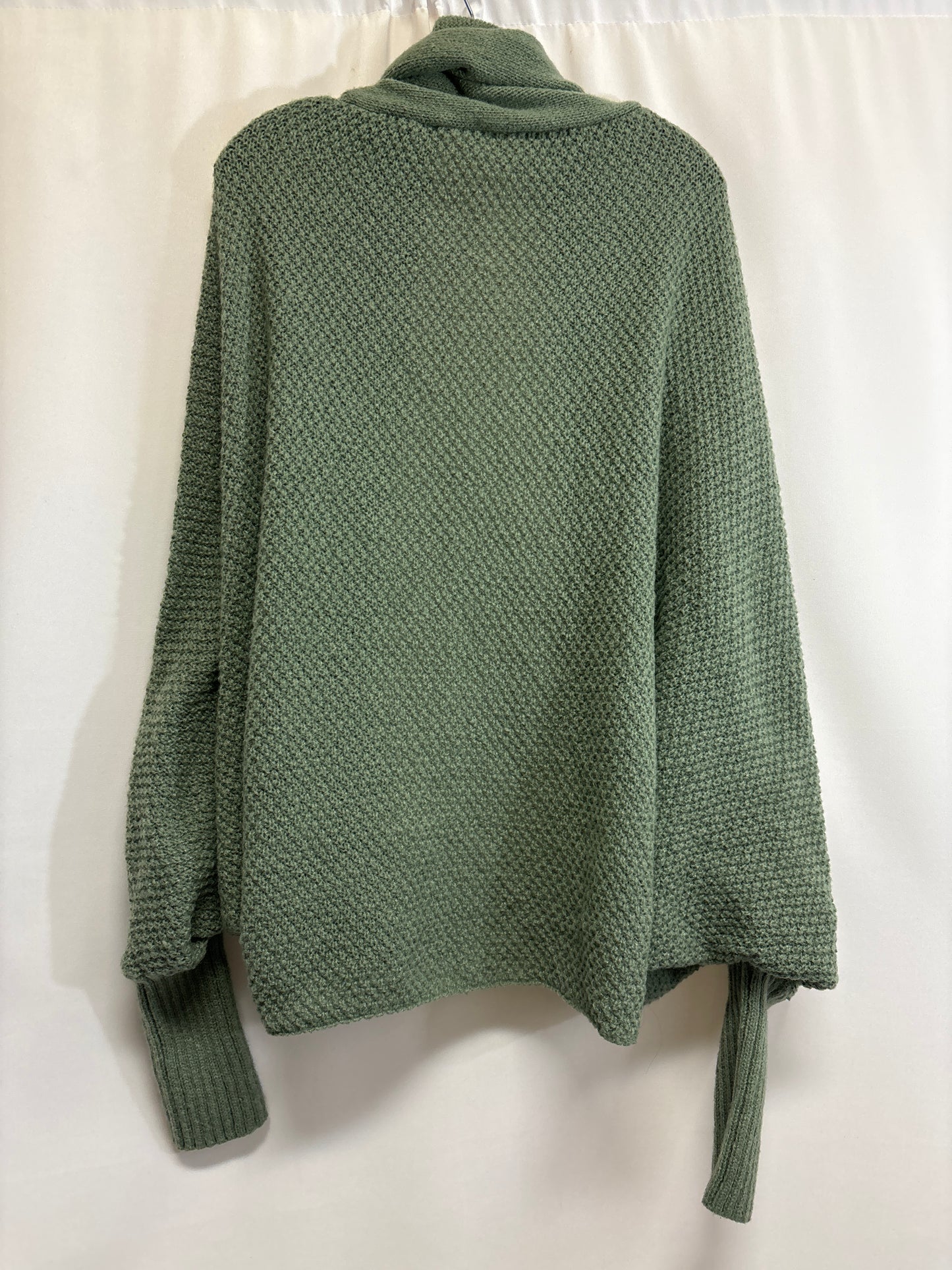 Sweater Cardigan By Clothes Mentor In Green, Size: Xxl