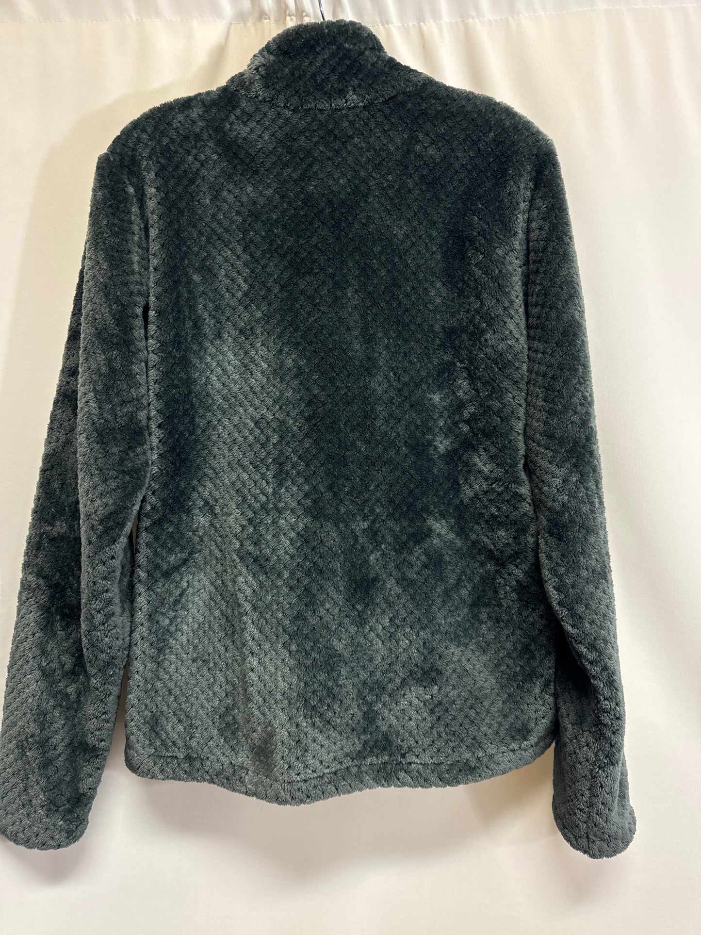 Top Long Sleeve By Columbia In Grey, Size: L