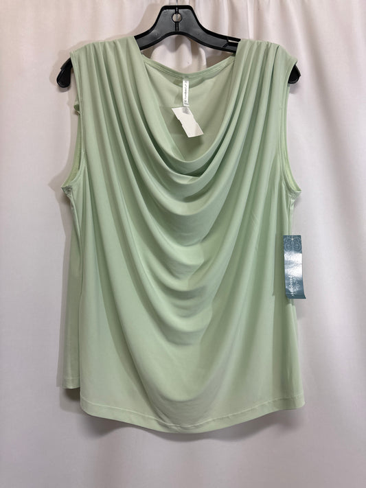 Top Sleeveless By Passport In Green, Size: Xl