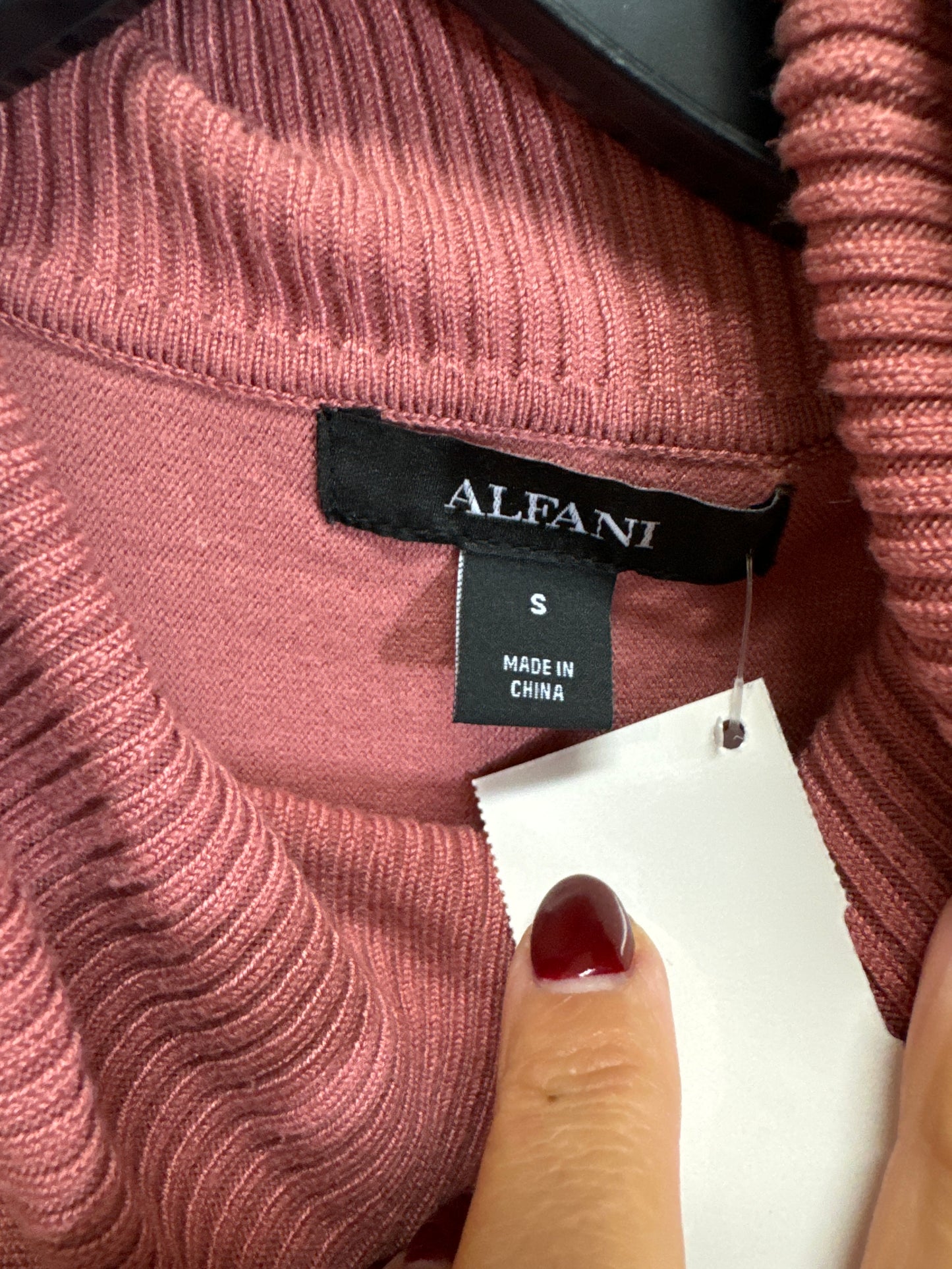 Sweater By Alfani In Peach, Size: S