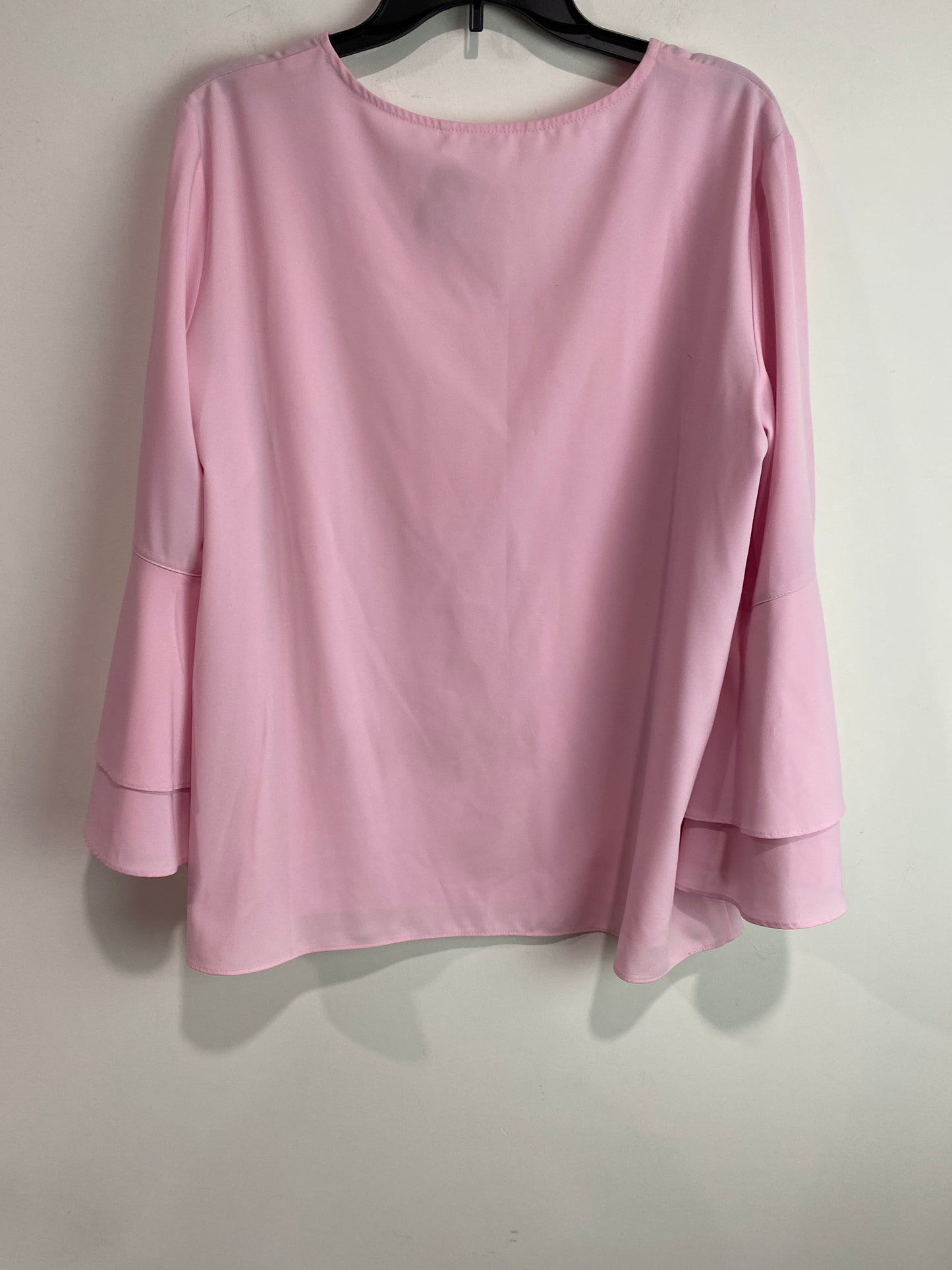 Top Long Sleeve By Nygard Peter In Pink, Size: Xl