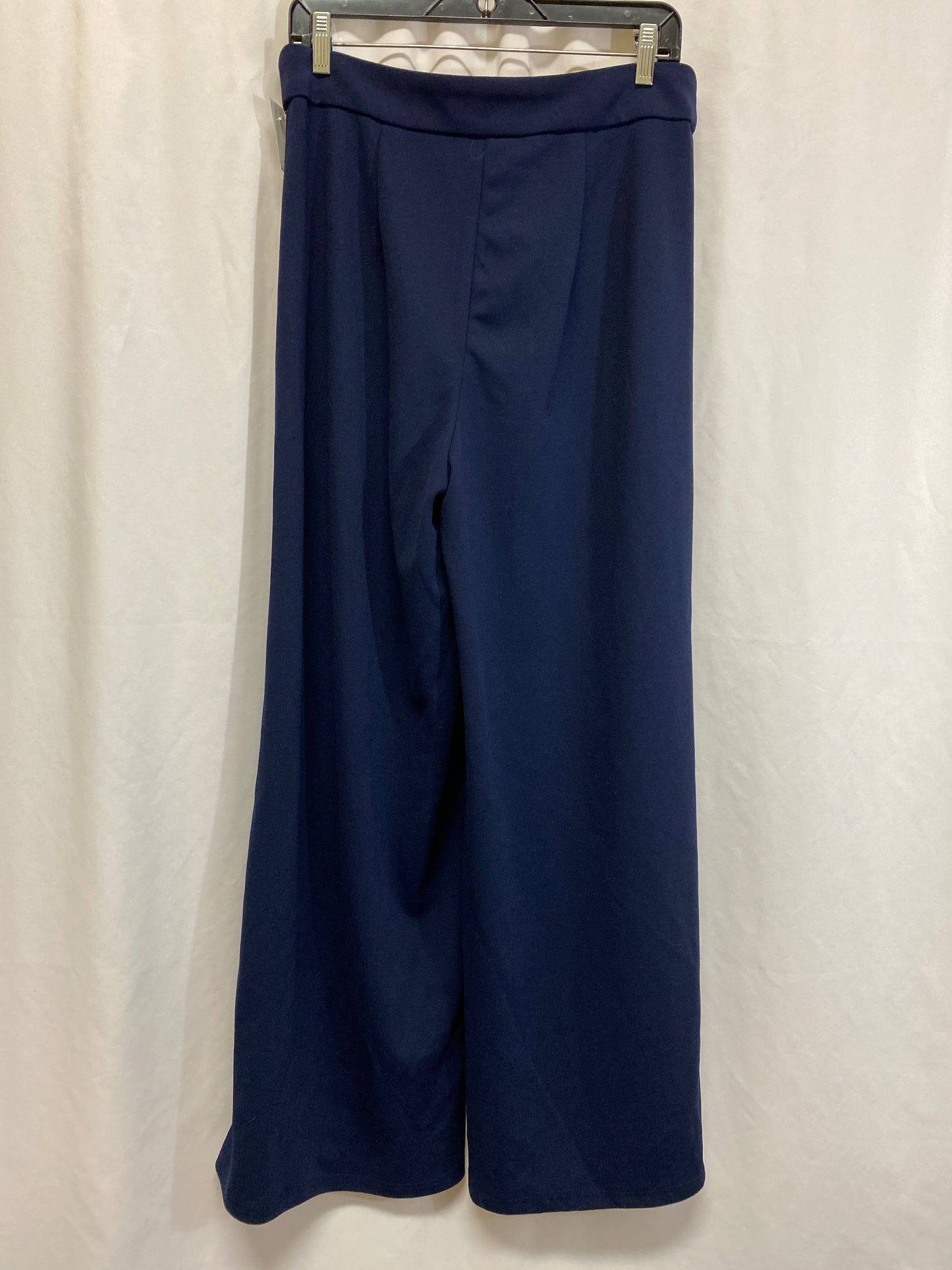 Pants Wide Leg By Shein In Blue, Size: Xl