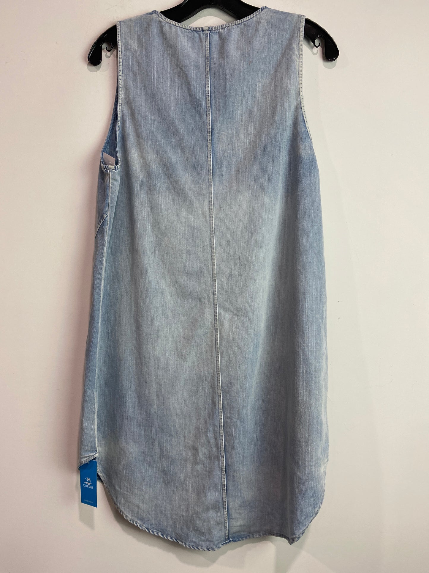 Dress Casual Midi By Cupshe In Blue Denim, Size: M