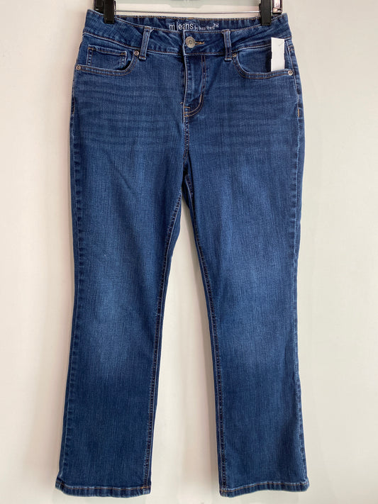 Jeans Straight By Maurices In Blue Denim, Size: 10petite