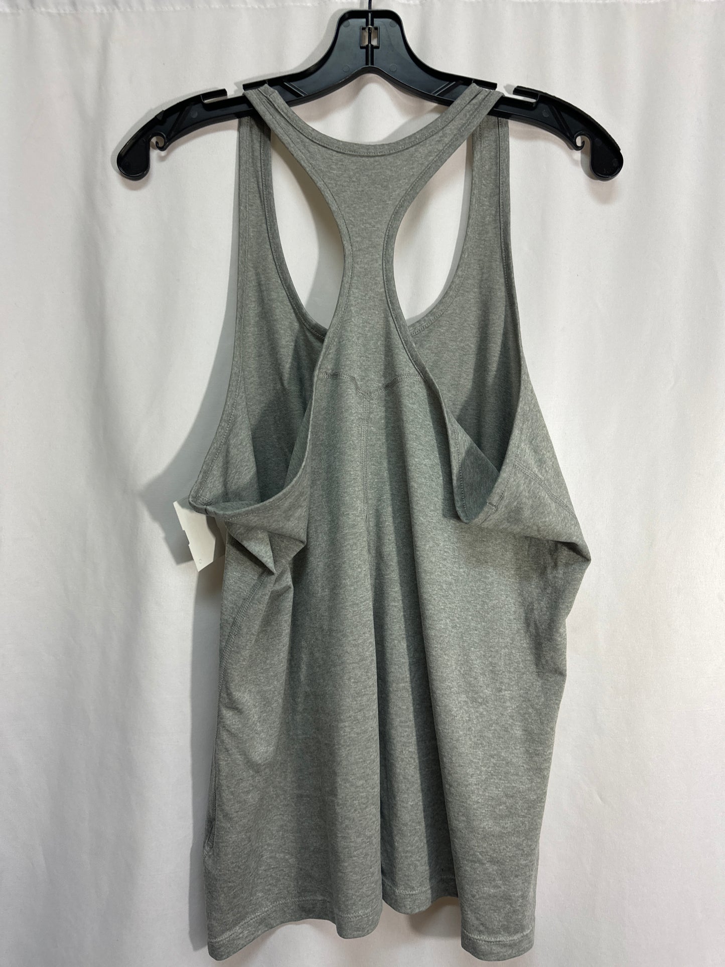 Athletic Tank Top By Nike In Grey, Size: Xl