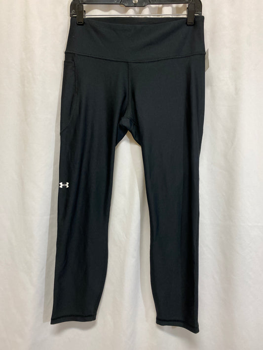 Athletic Capris By Under Armour In Black, Size: L