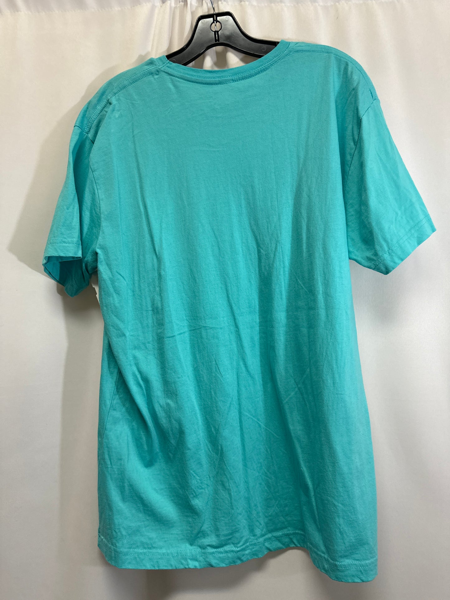 Top Short Sleeve By Clothes Mentor In Blue, Size: 0