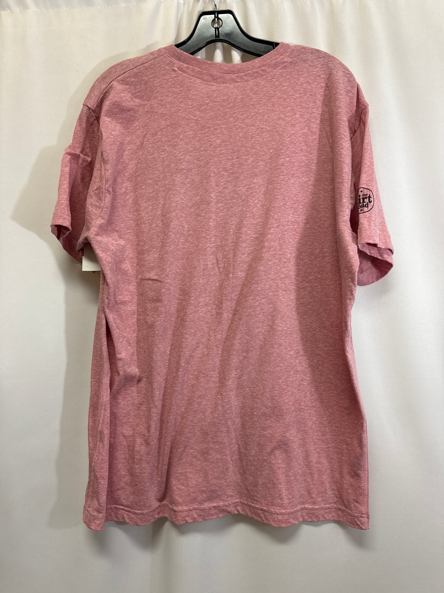 Top Short Sleeve By Clothes Mentor In Pink, Size: Xl