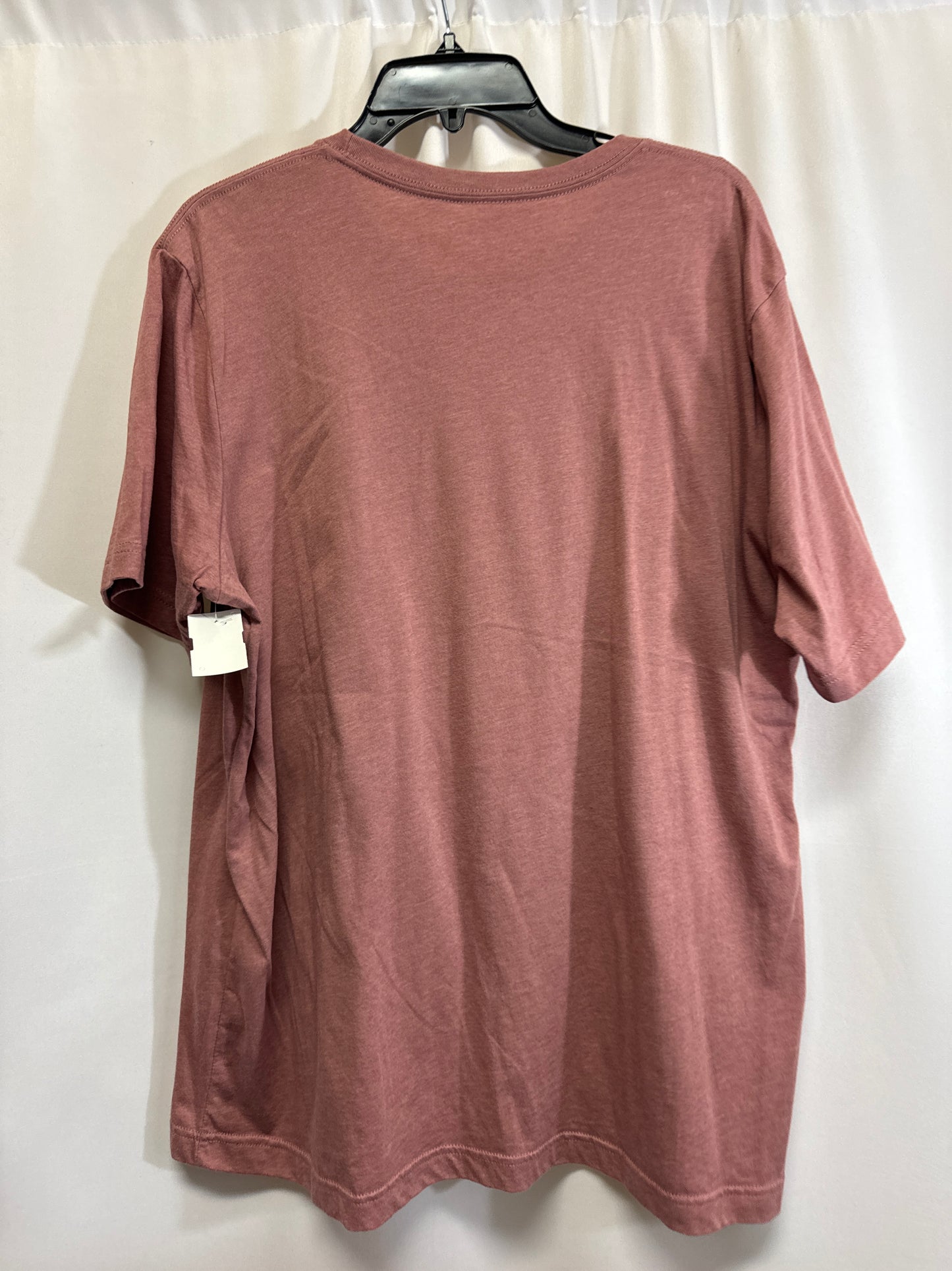 Top Short Sleeve By Clothes Mentor In Mauve, Size: Xl