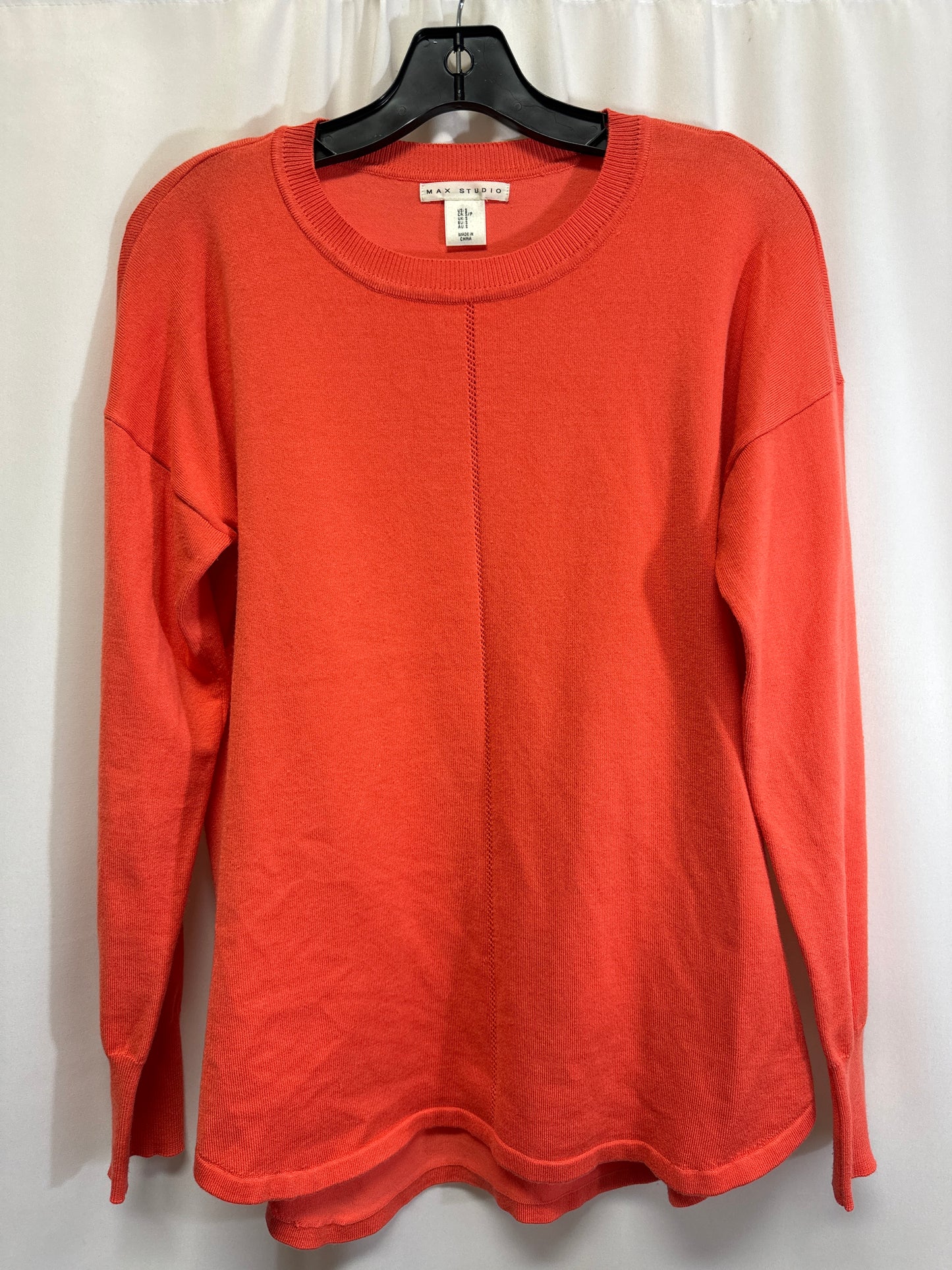 Sweater By Max Studio In Coral, Size: S