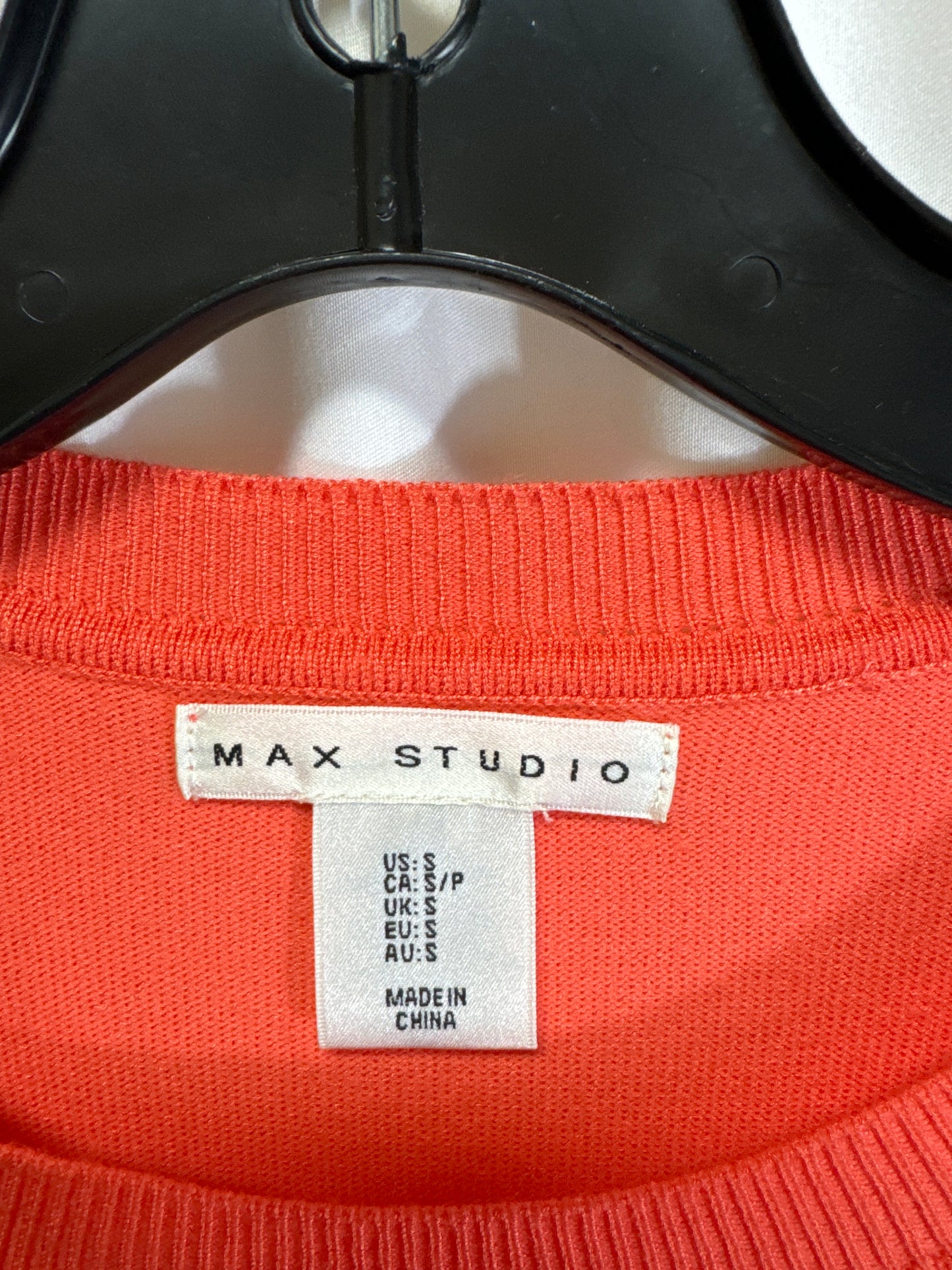 Sweater By Max Studio In Coral, Size: S