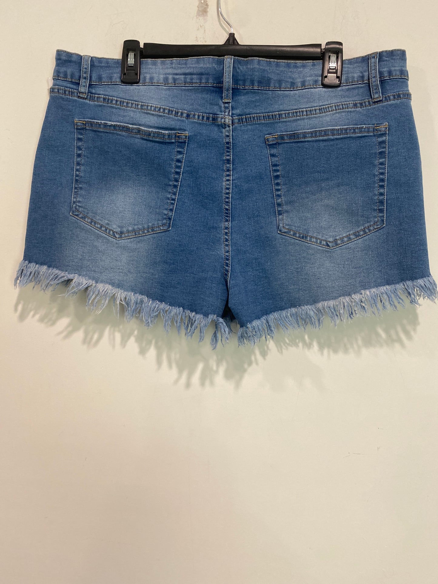 Shorts By Cmf In Blue Denim, Size: 2x