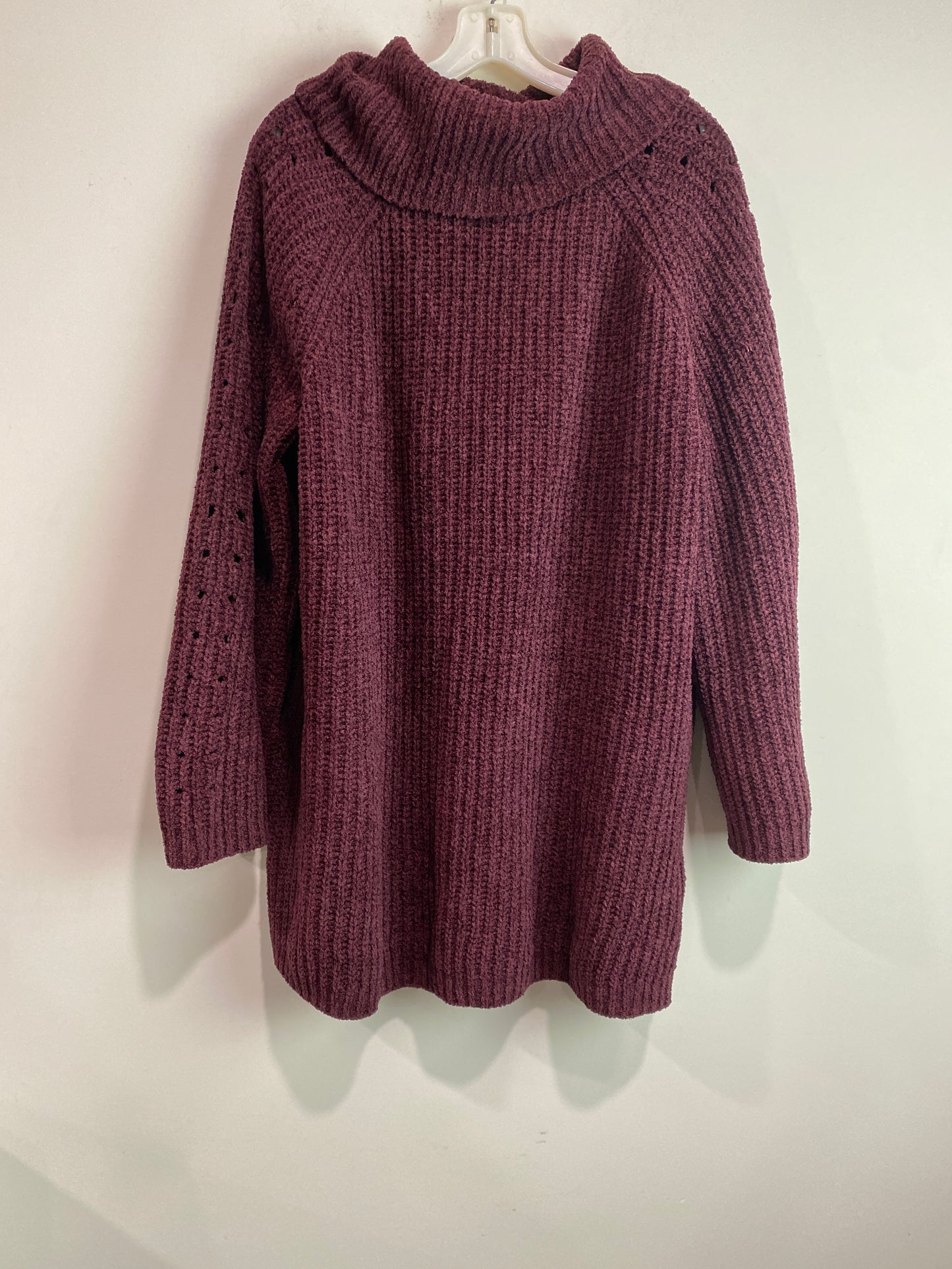 Sweater By Lane Bryant In Purple, Size: 1x