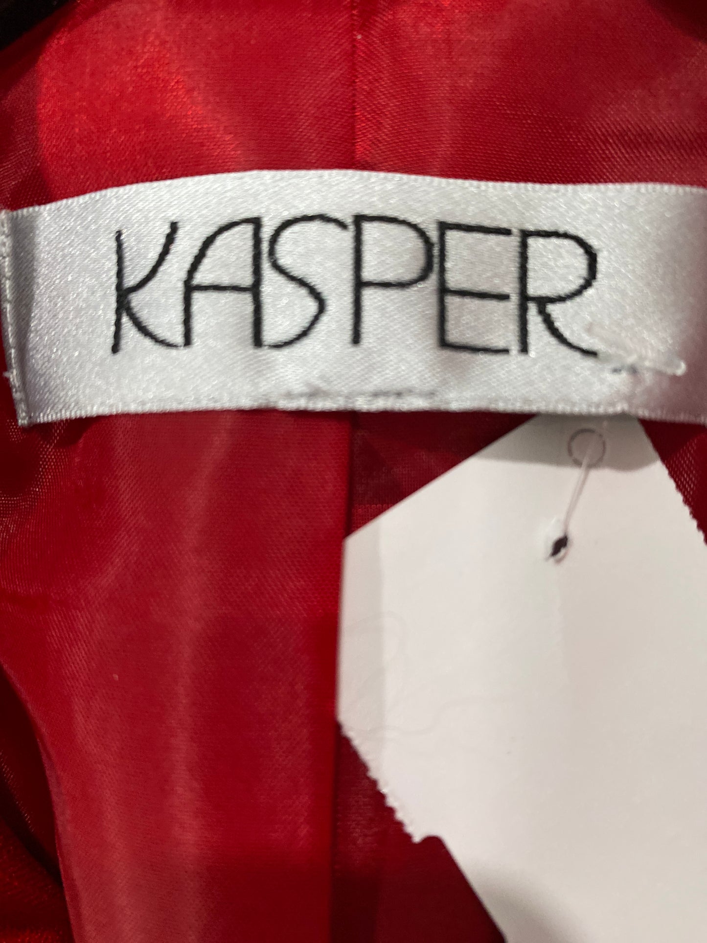 Blazer By Kasper In Red, Size: Lp