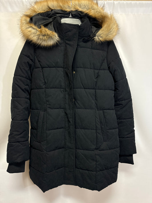 Coat Puffer & Quilted By St Johns Bay In Black, Size: S