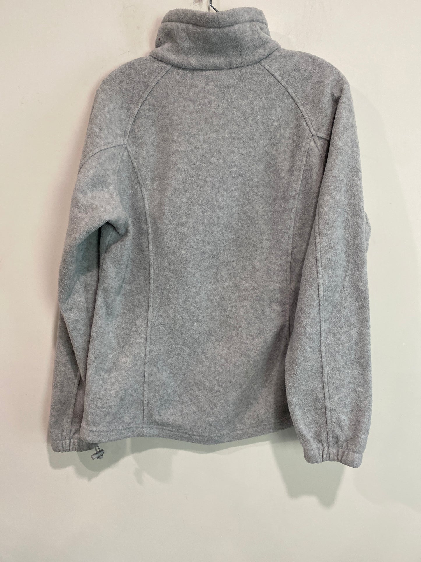 Jacket Fleece By Columbia In Grey, Size: L