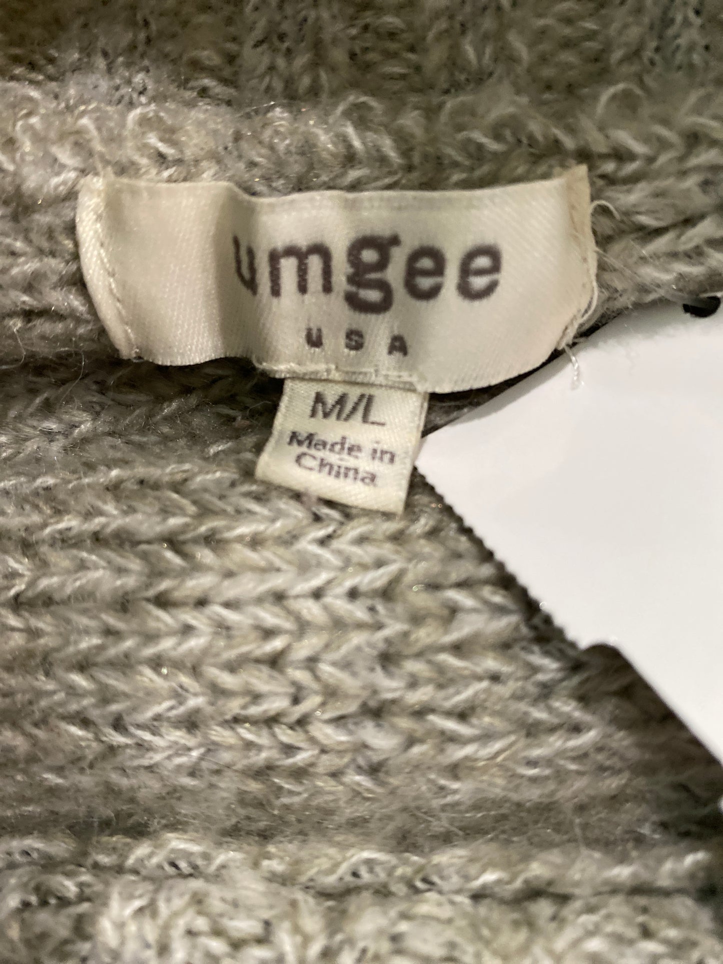 Sweater By Umgee In Grey, Size: L