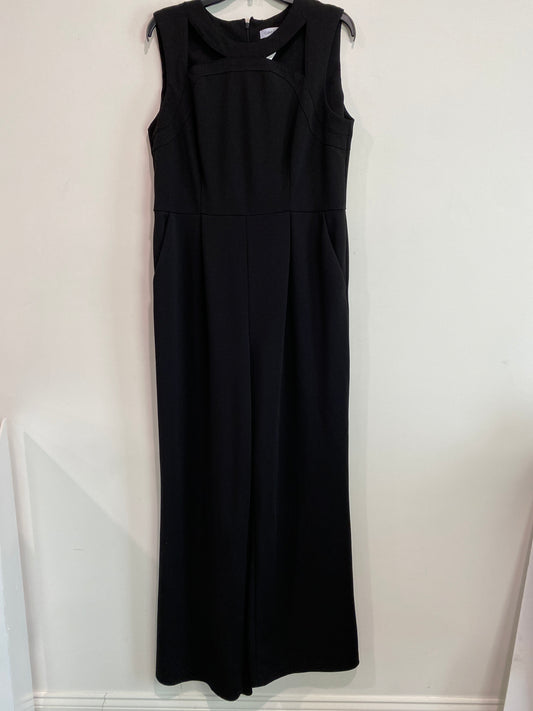 Jumpsuit By Calvin Klein In Black, Size: L