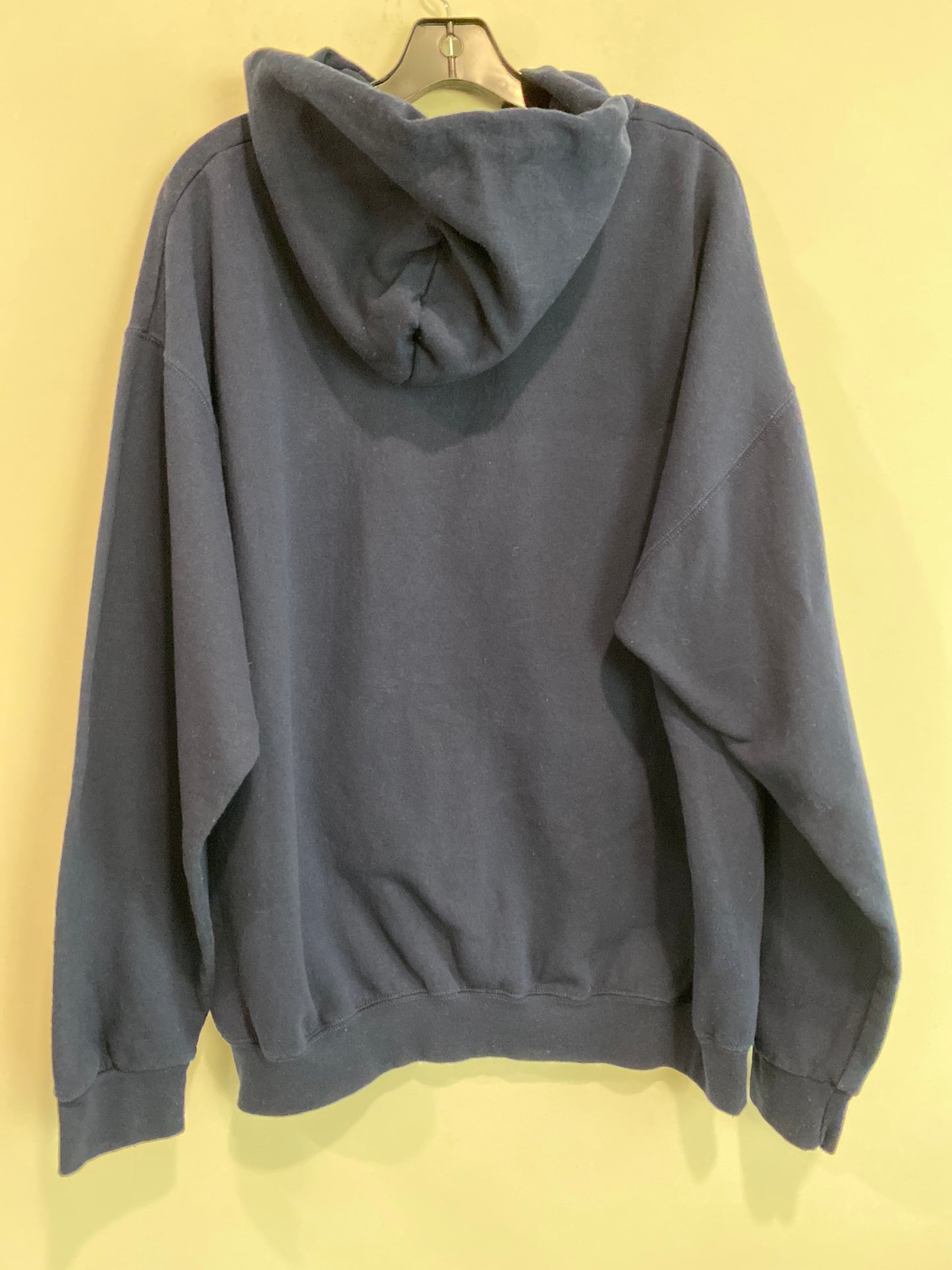 Sweatshirt Hoodie By Clothes Mentor In Blue, Size: 2x