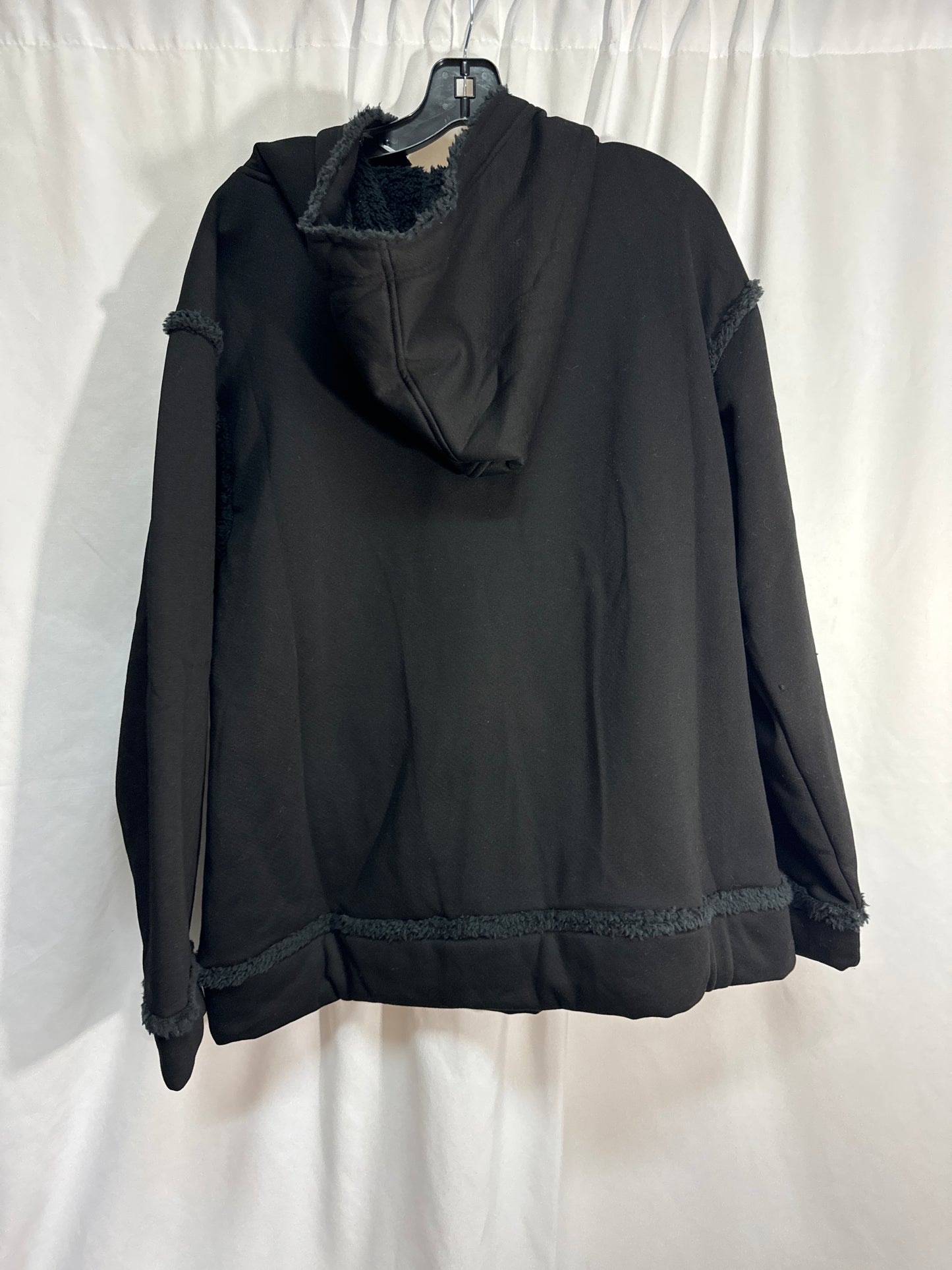 Sweatshirt Crewneck By Cotton Bleu In Black, Size: L