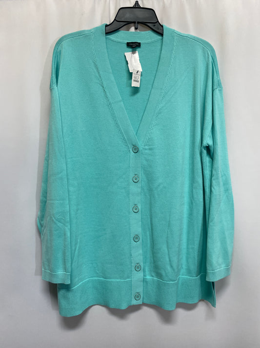 Cardigan By Talbots In Blue, Size: Xl