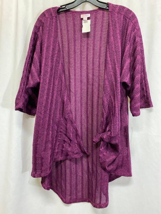 Cardigan By Lularoe In Purple, Size: S