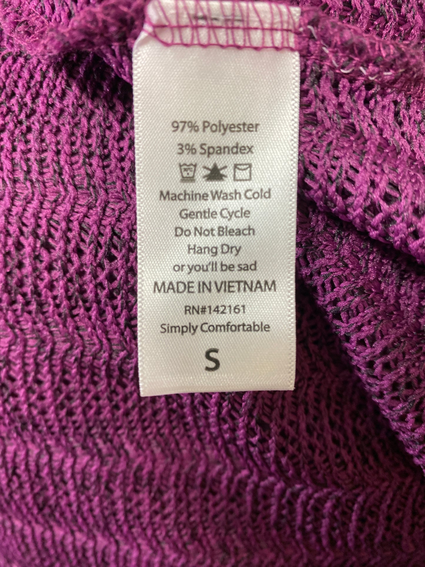 Cardigan By Lularoe In Purple, Size: S