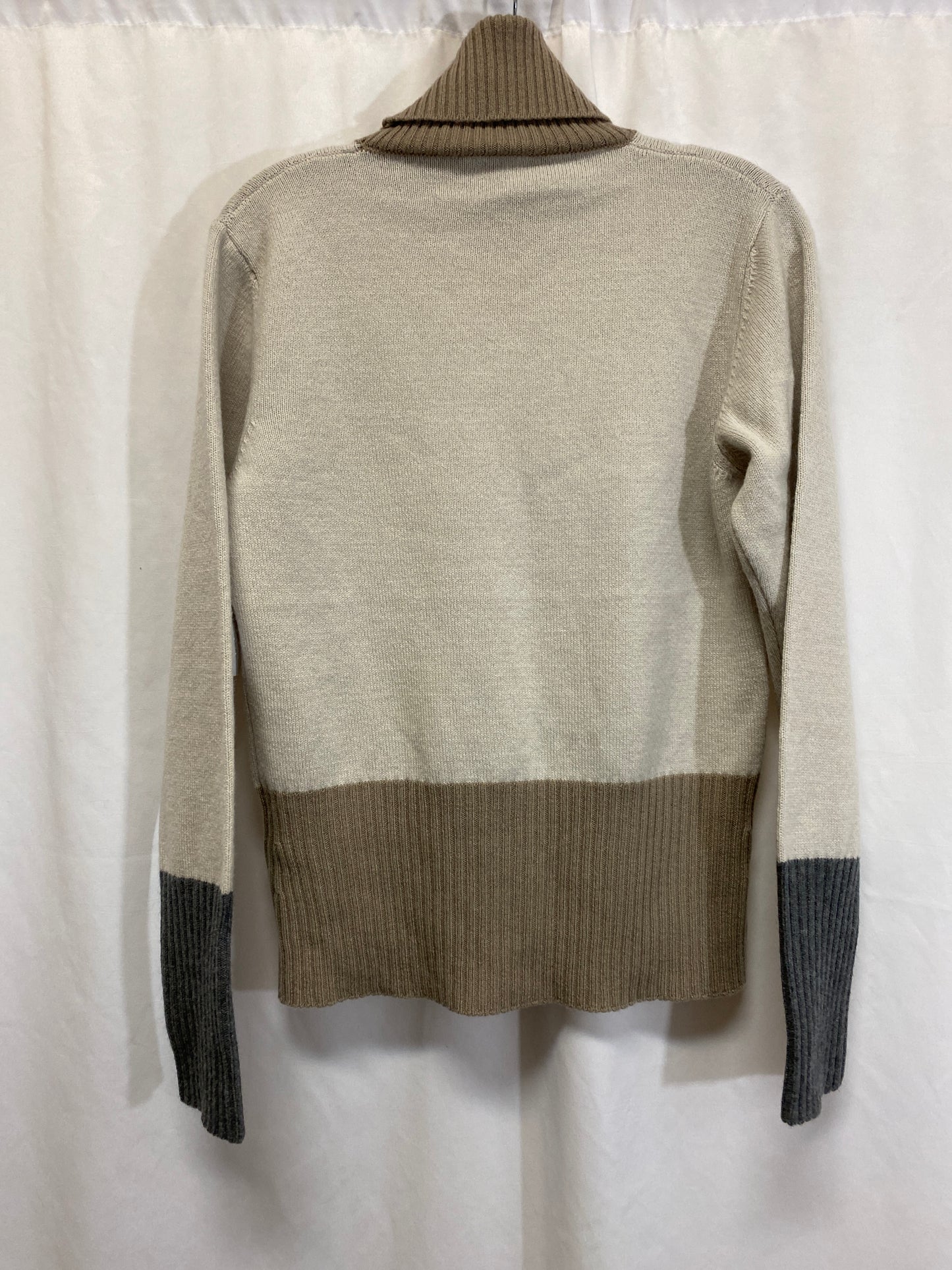 Sweater By Clothes Mentor In Beige, Size: L