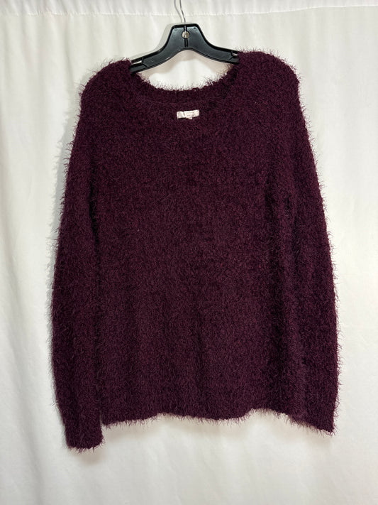 Sweater By Lc Lauren Conrad In Purple, Size: Lp