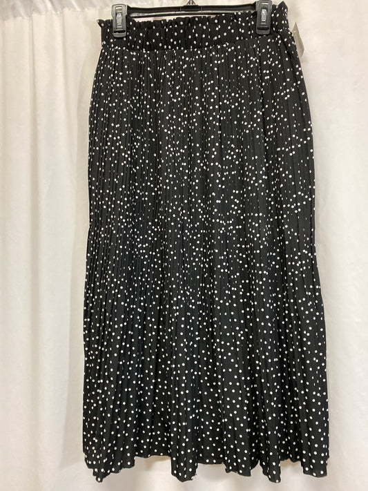 Skirt Maxi By Cmf In Black & White, Size: L