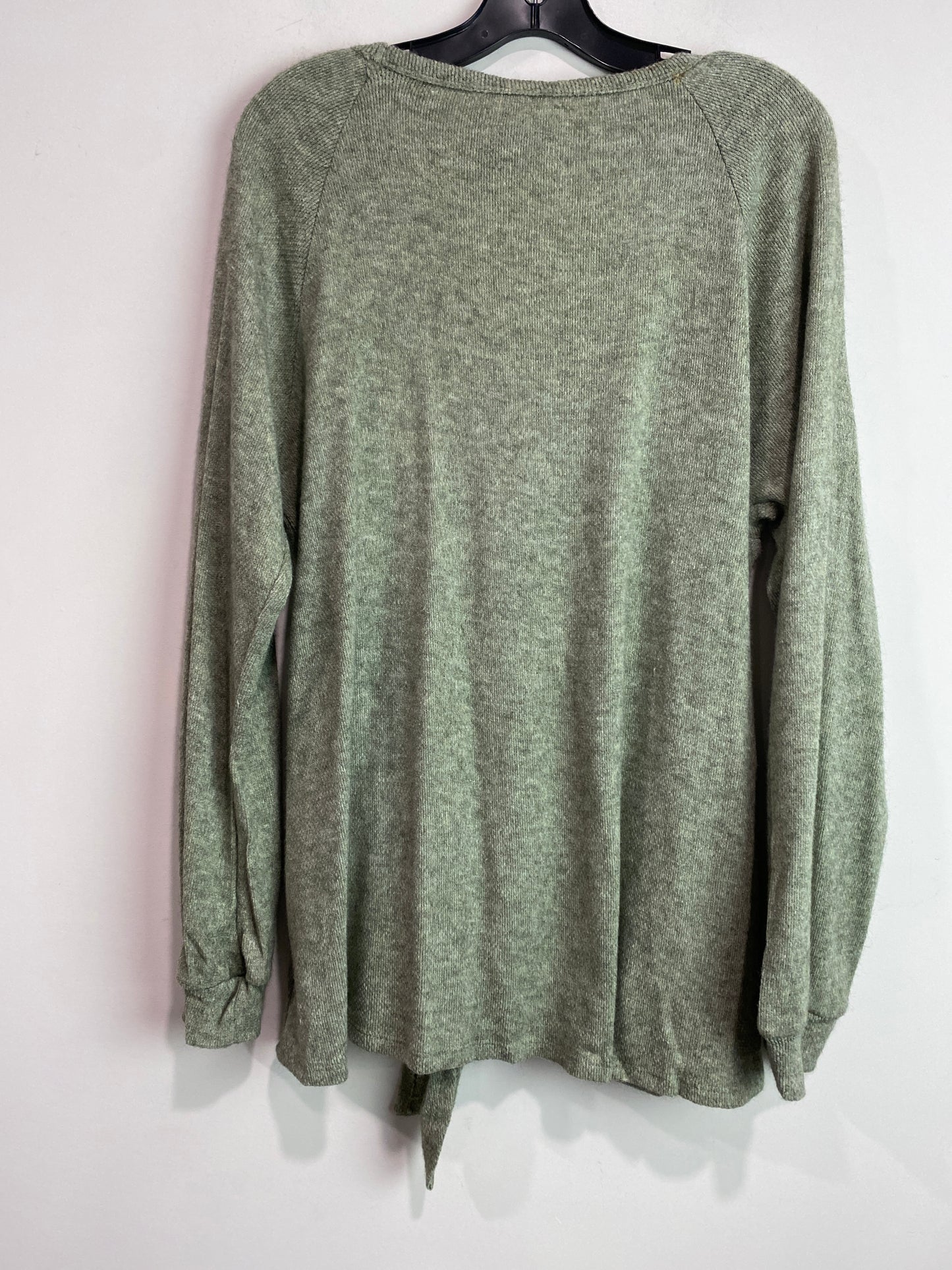 Top Long Sleeve By Cmf In Green, Size: Xl