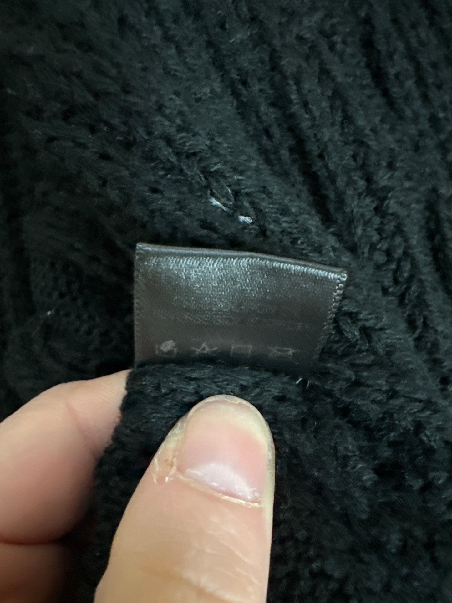 Sweater Cardigan By Clothes Mentor In Black