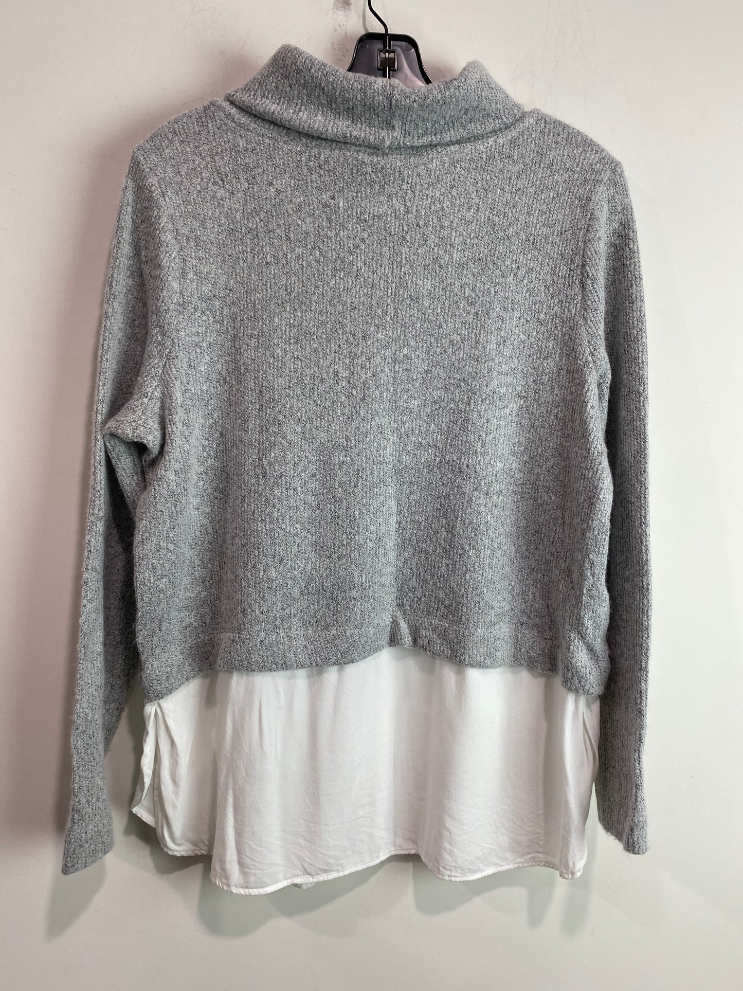 Sweater By Loft In Grey, Size: M