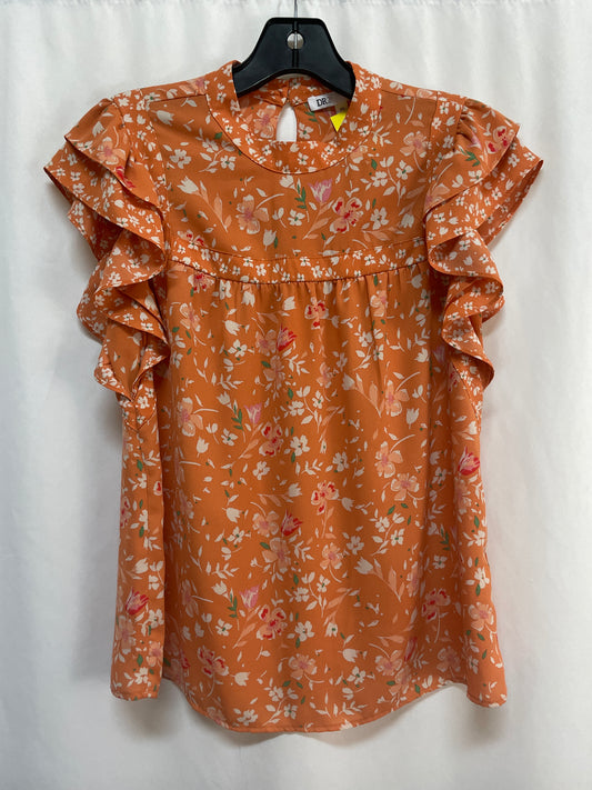 Top Short Sleeve By Dr2 In Orange, Size: Xs