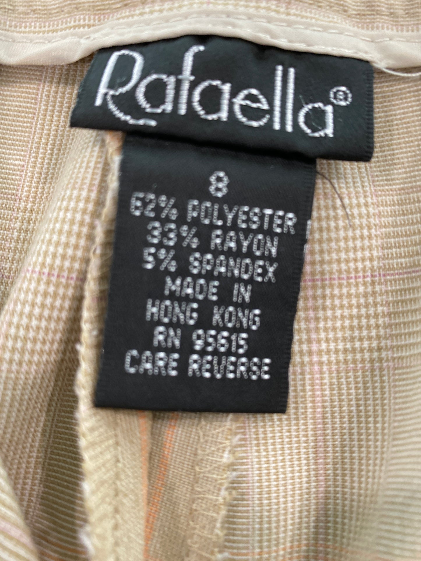 Pants Dress By Rafaella In Beige, Size: 8