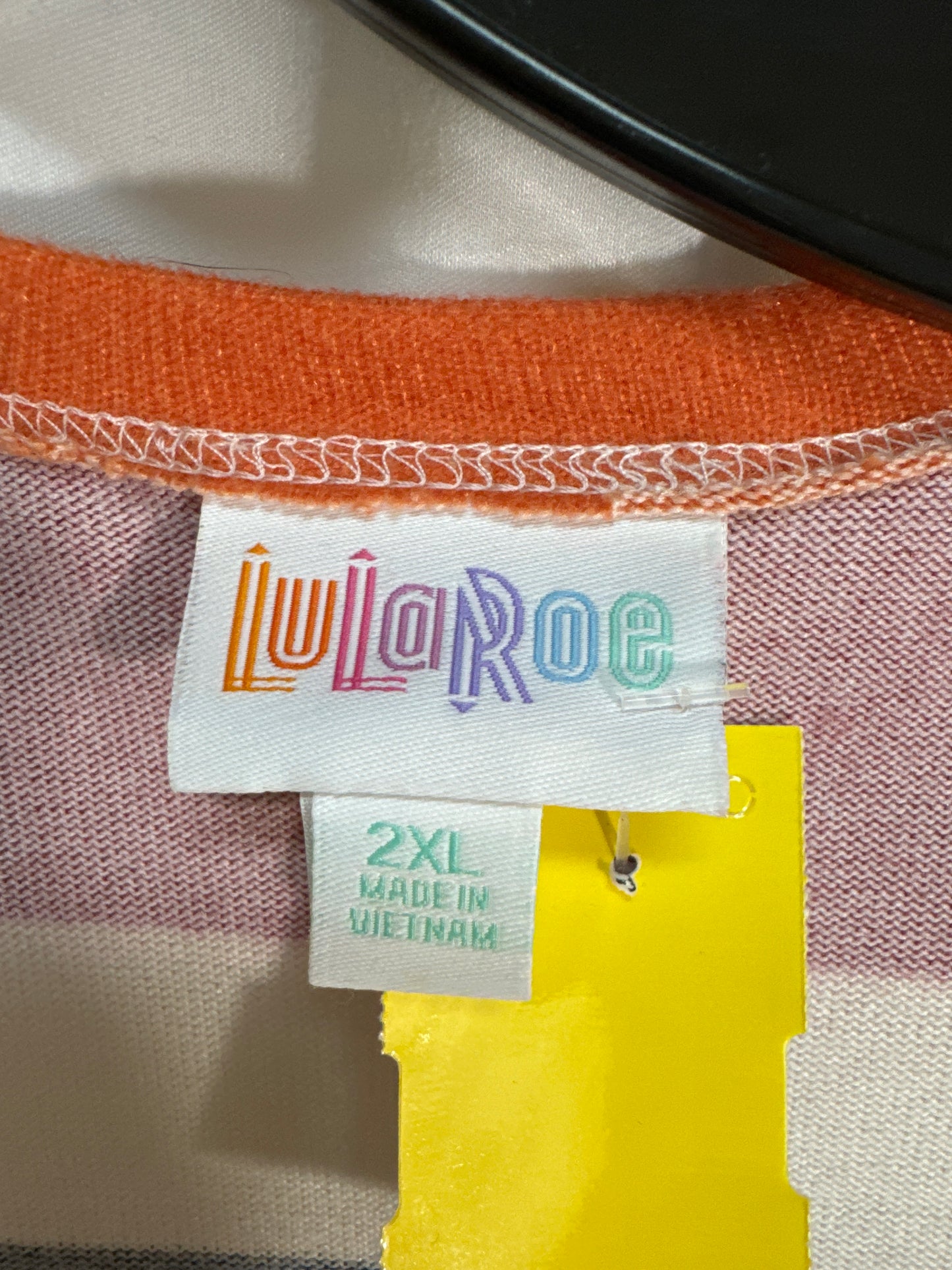 Cardigan By Lularoe In Orange, Size: 2x