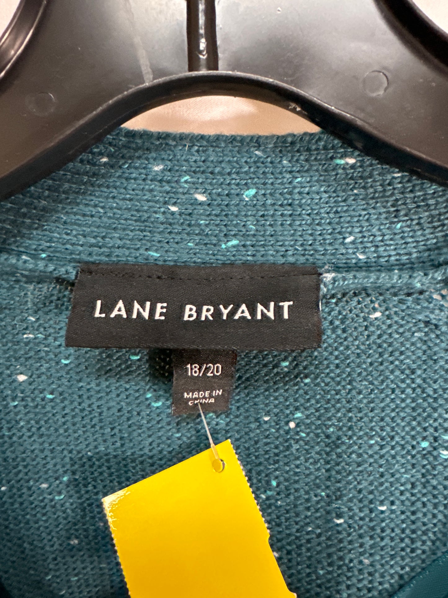 Cardigan By Lane Bryant In Blue, Size: 1x