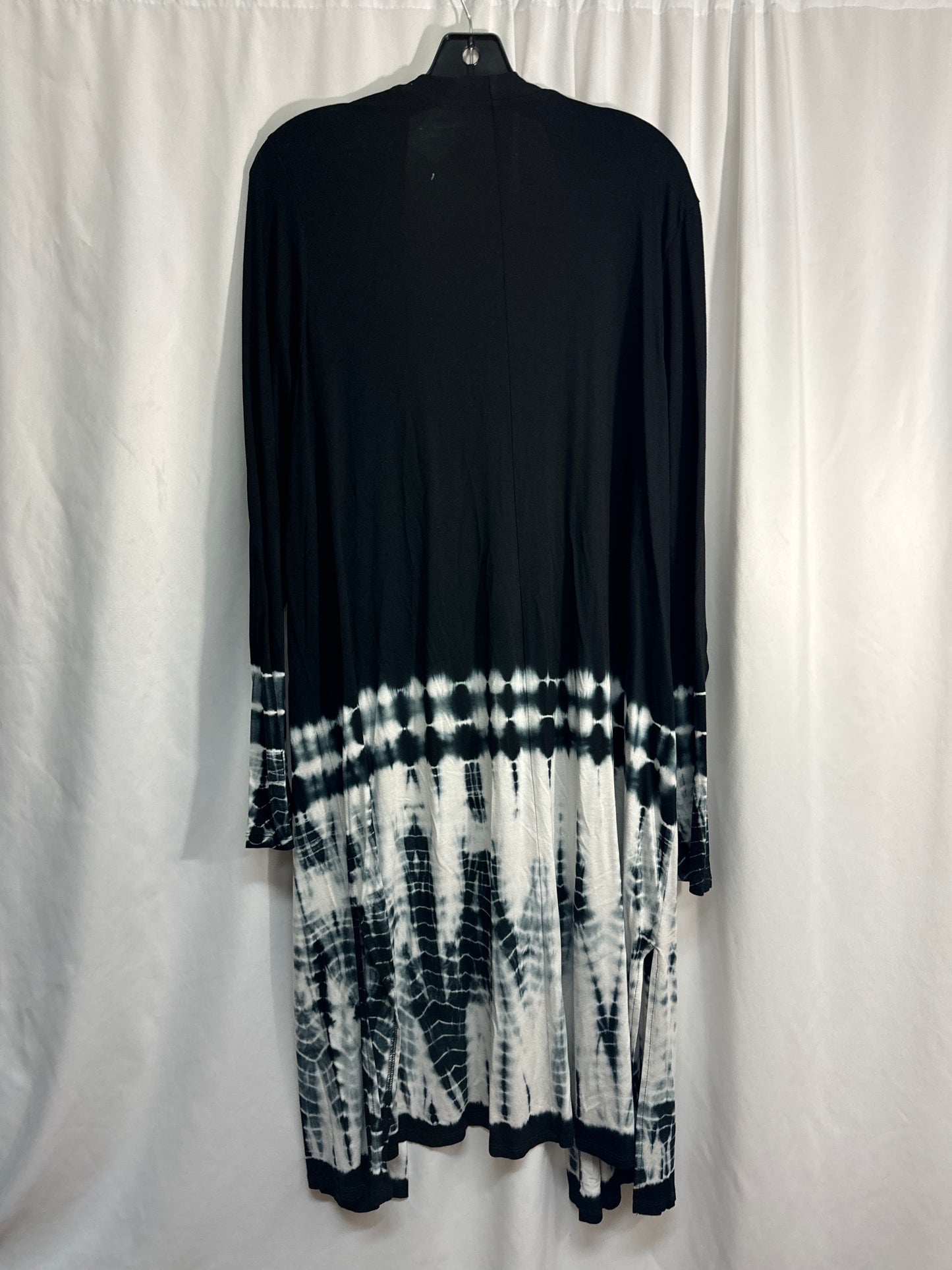 Cardigan By Lane Bryant In Black & White, Size: Xl