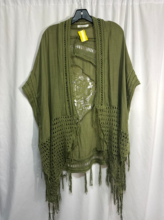 Cardigan By Miracle In Green, Size: L