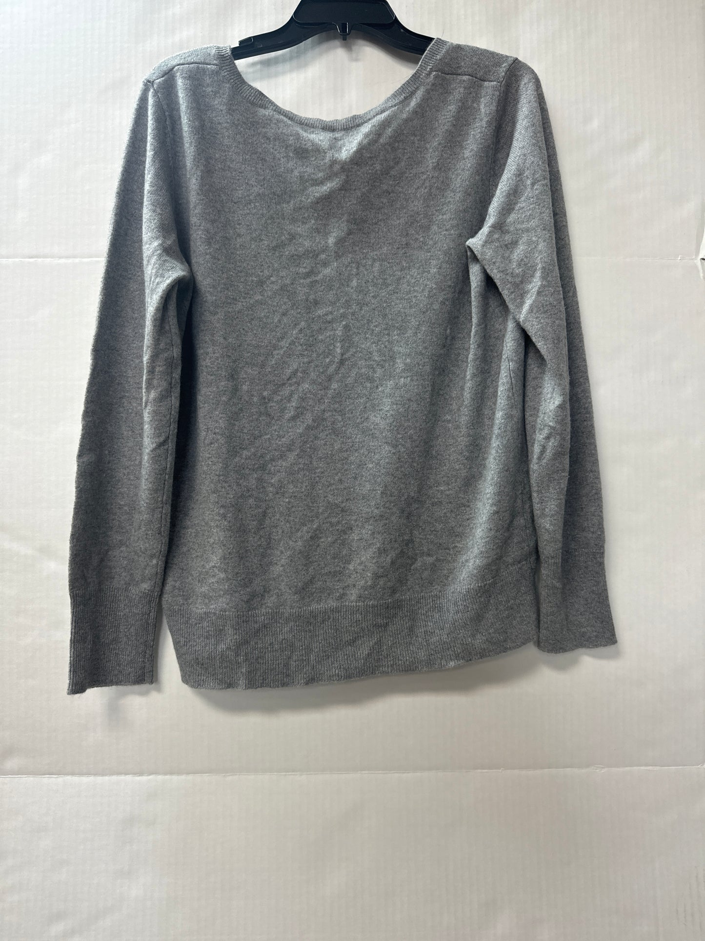 Sweater By Apt 9 In Grey, Size: Xl