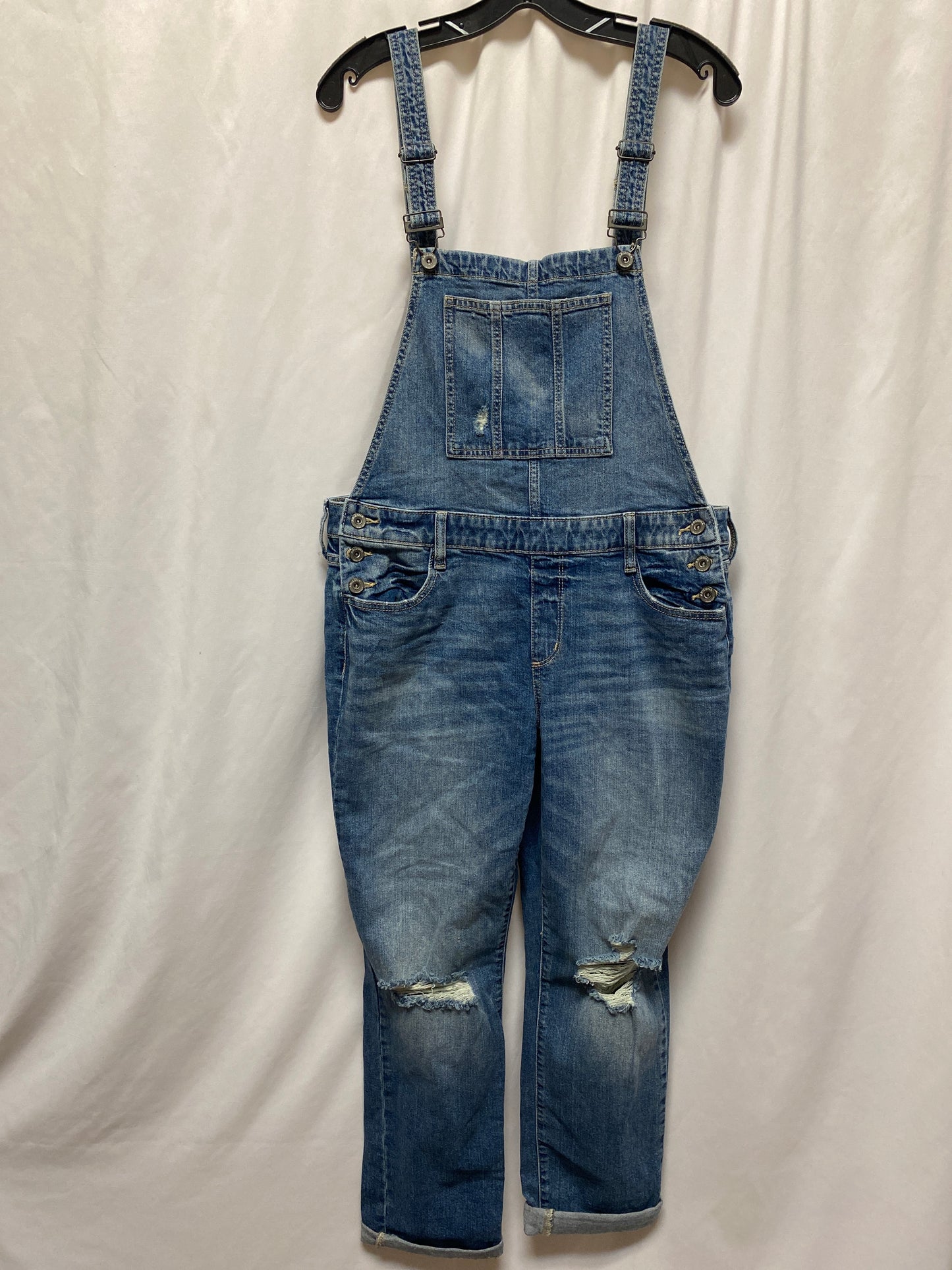 Overalls By Arizona In Blue Denim, Size: L