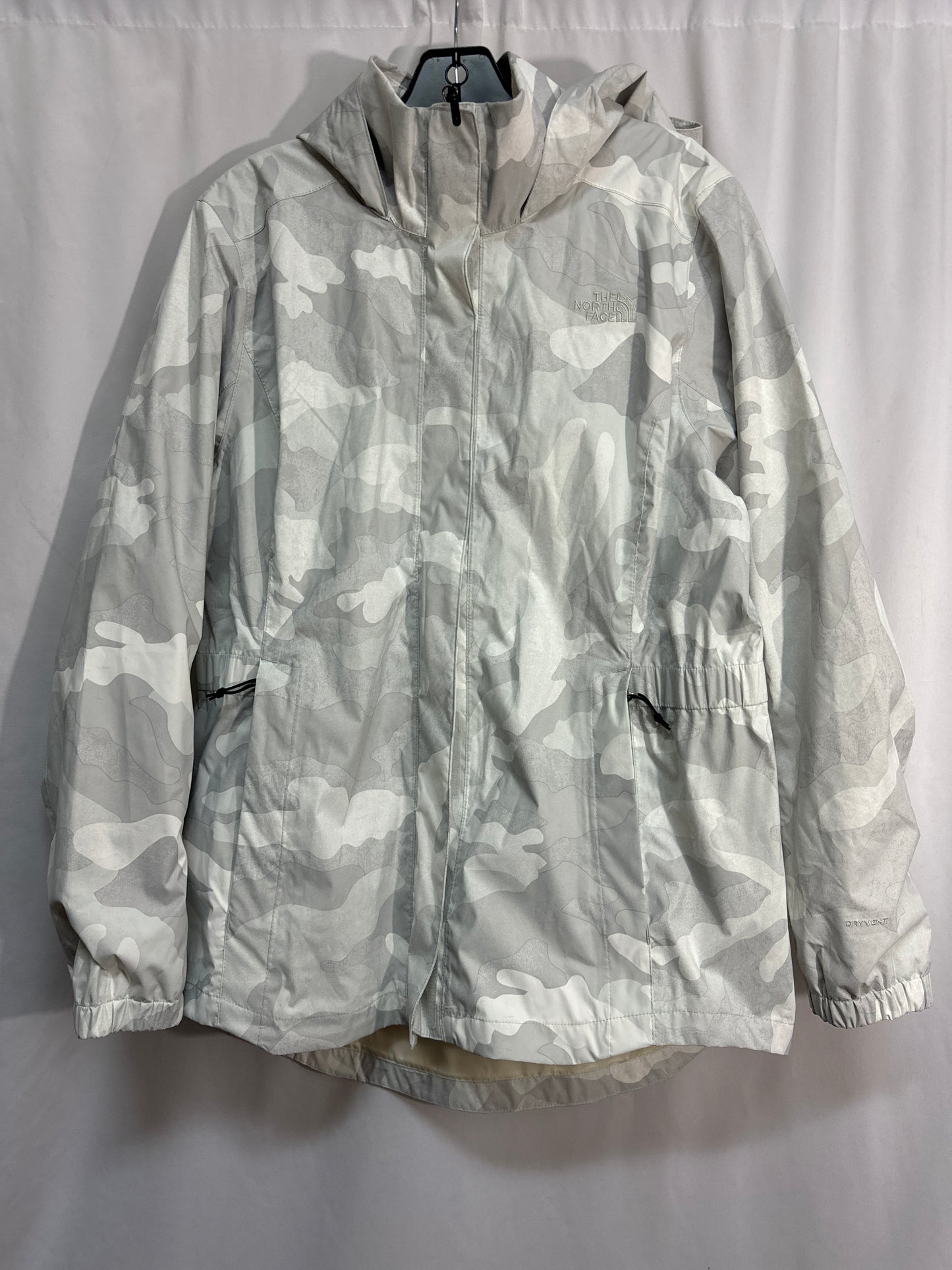 Jacket Windbreaker By The North Face In Grey, Size: Xl