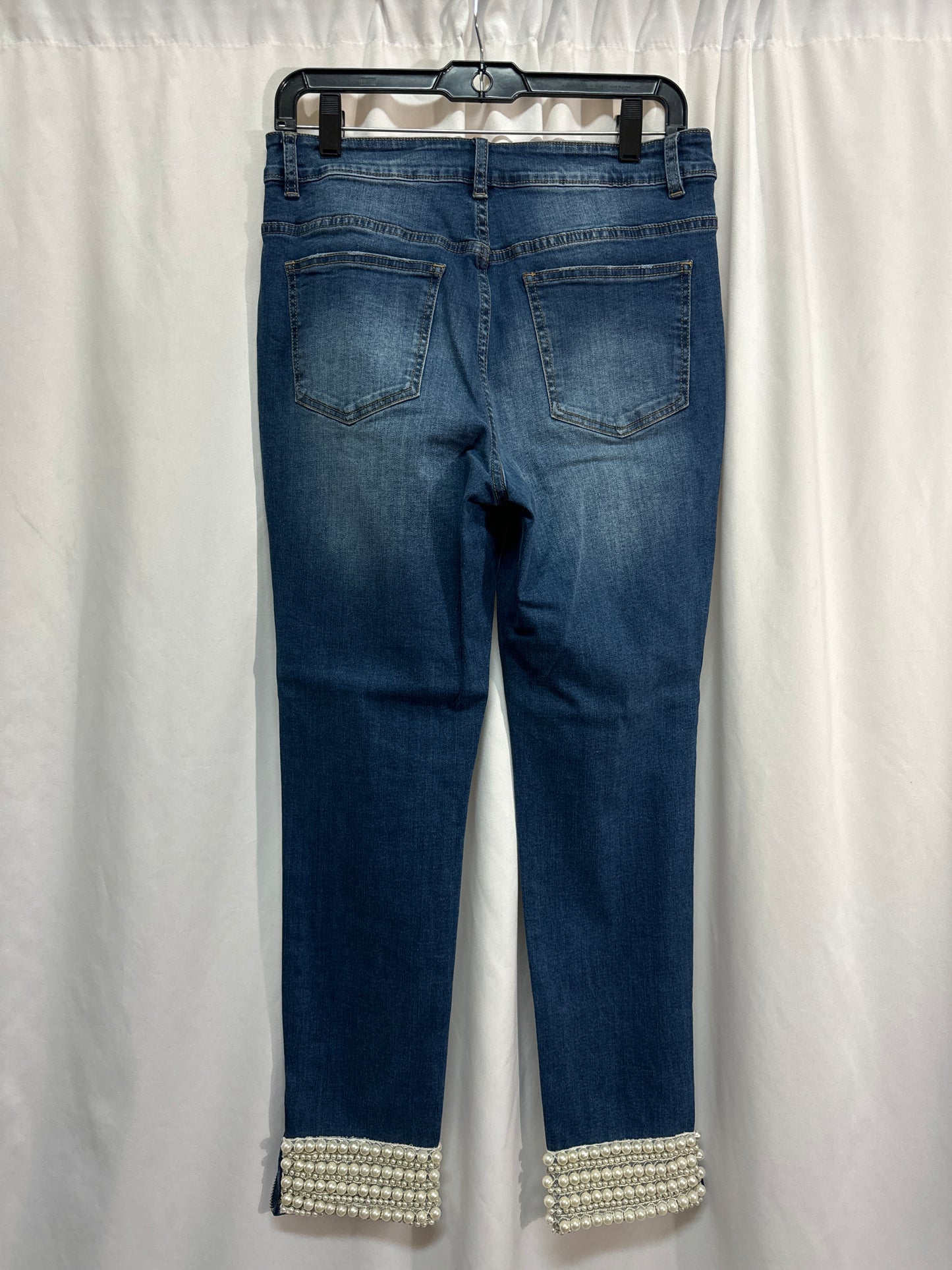 Jeans Skinny By Boston Proper In Blue Denim, Size: 6