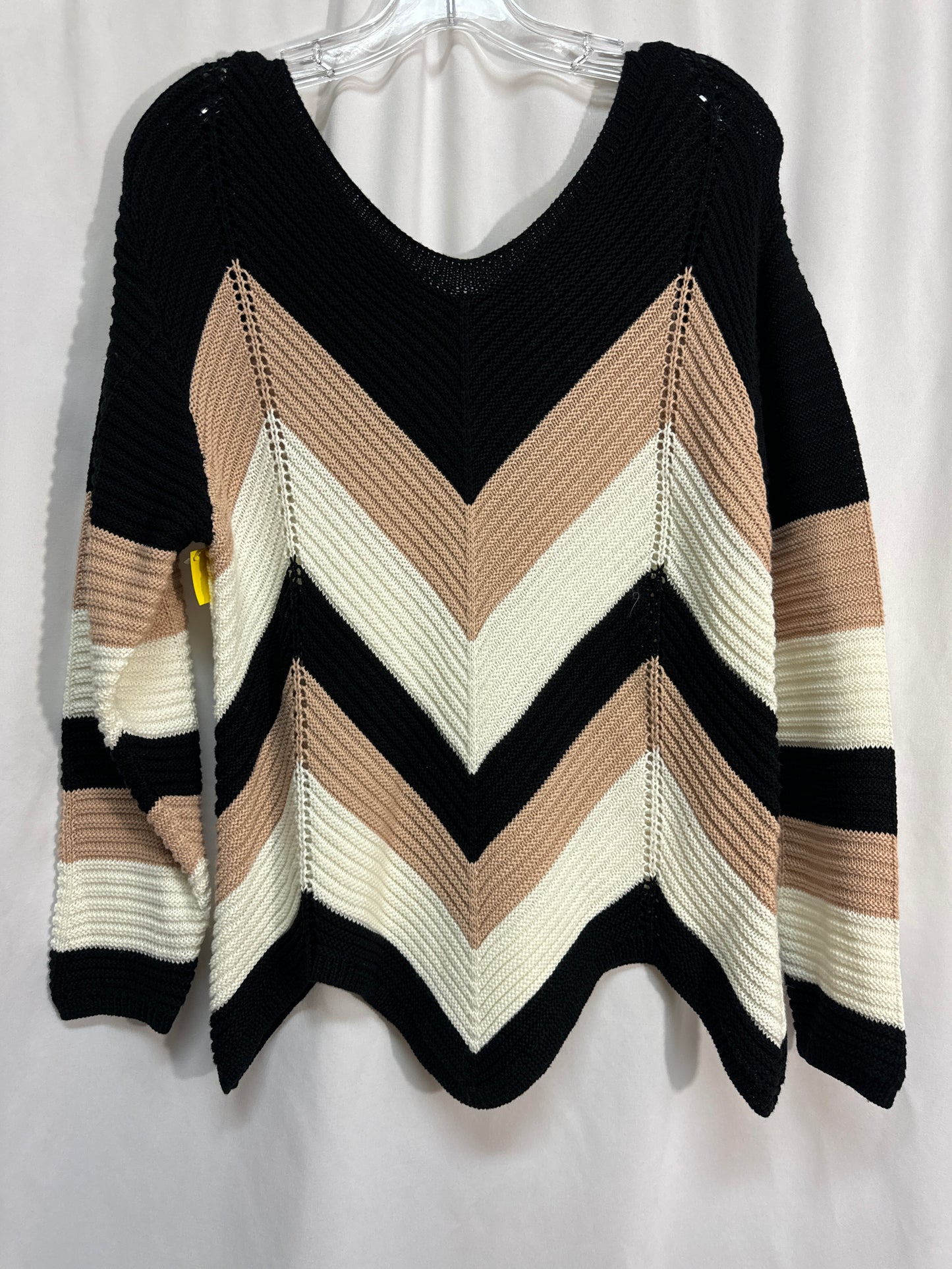 Sweater By Cmf In Black & White, Size: M