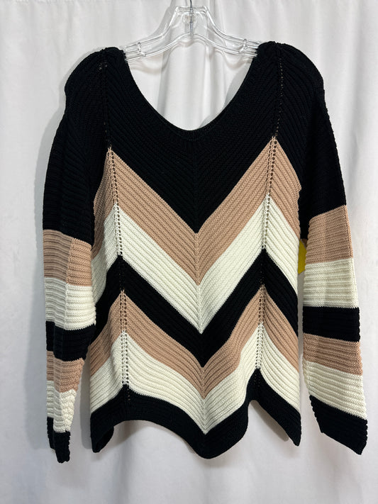 Sweater By Cmf In Black & White, Size: M