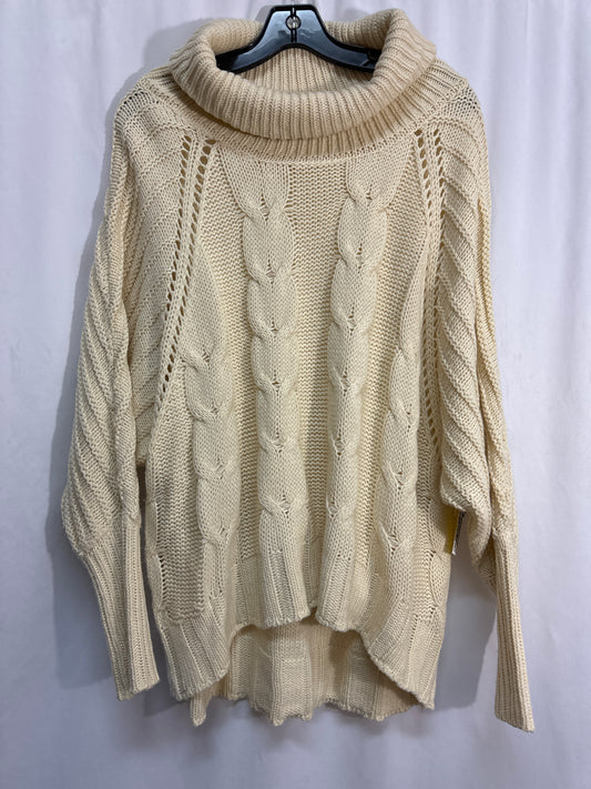 Sweater By Cmf In Cream, Size: M