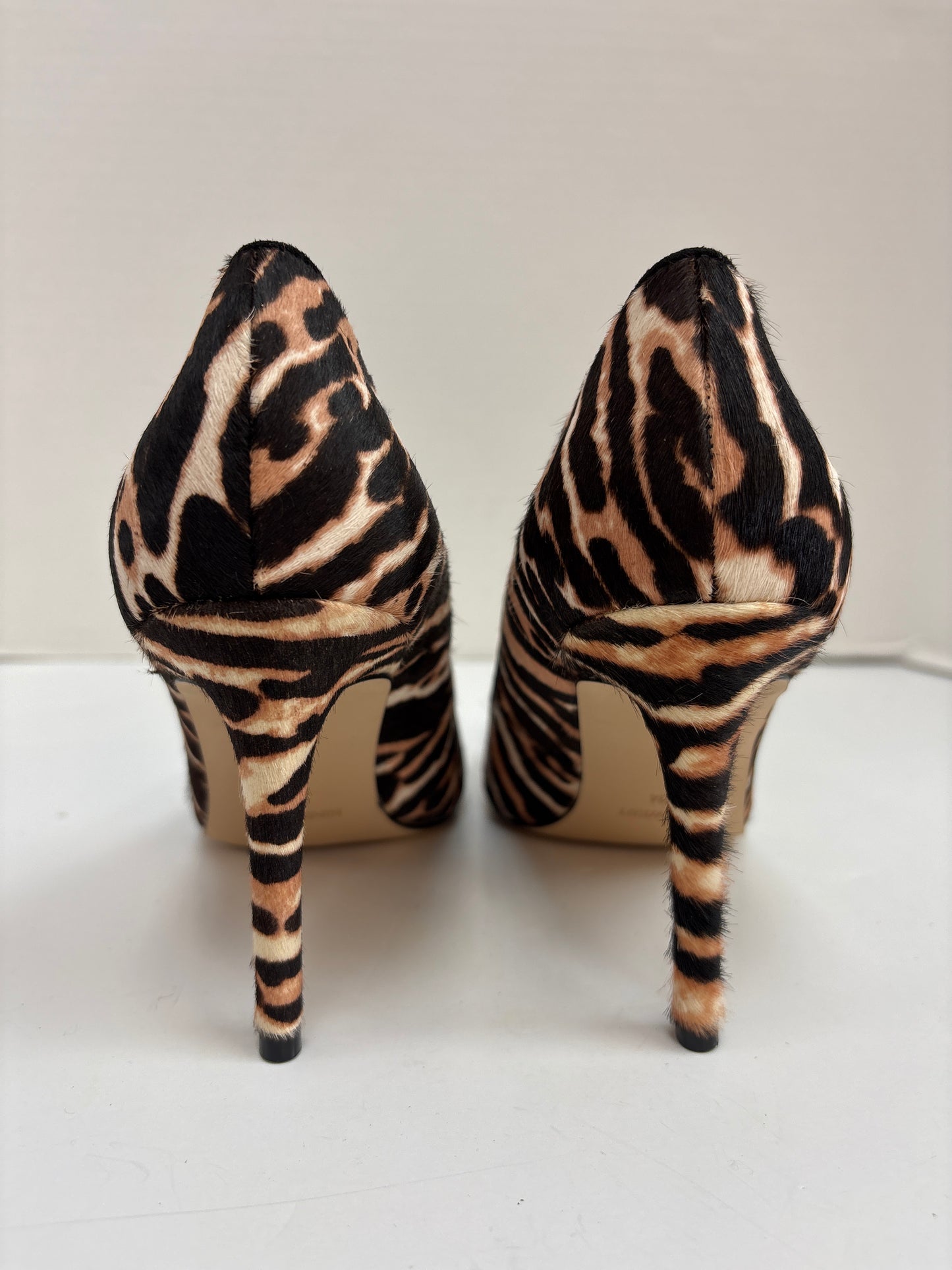 Shoes Heels Stiletto By Nine West In Animal Print, Size: 7