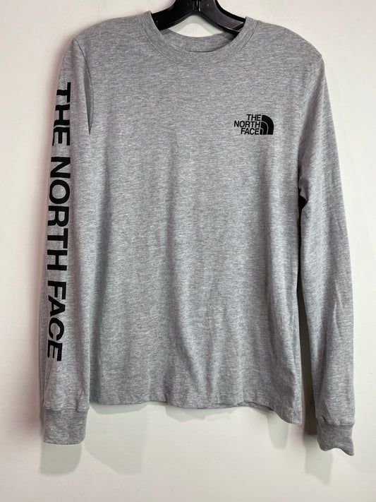 Top Long Sleeve By The North Face In Grey, Size: S